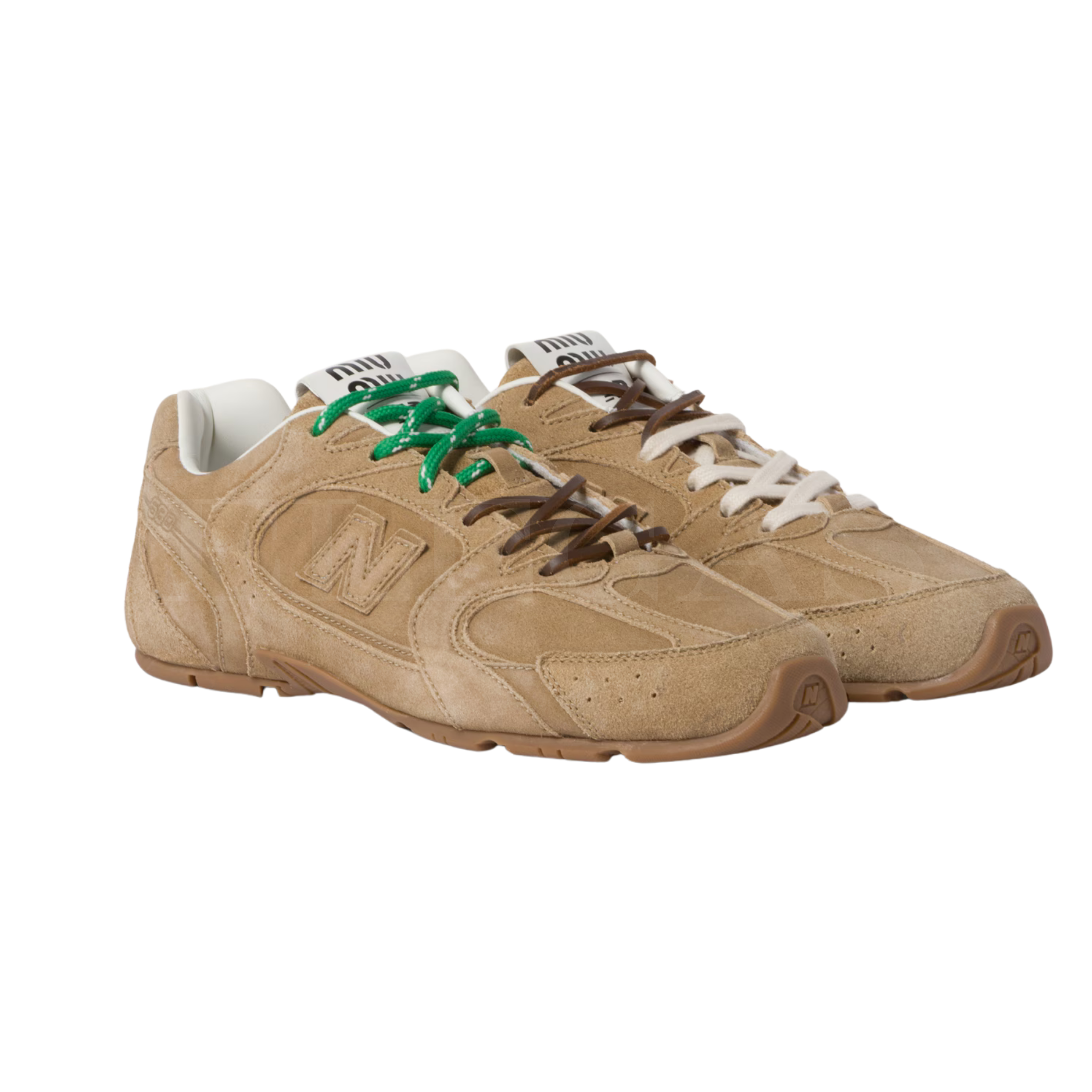 New Balance X Miu Miu 530 SL Suede Sneakers