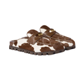 Miu Miu Printed Leather Mule