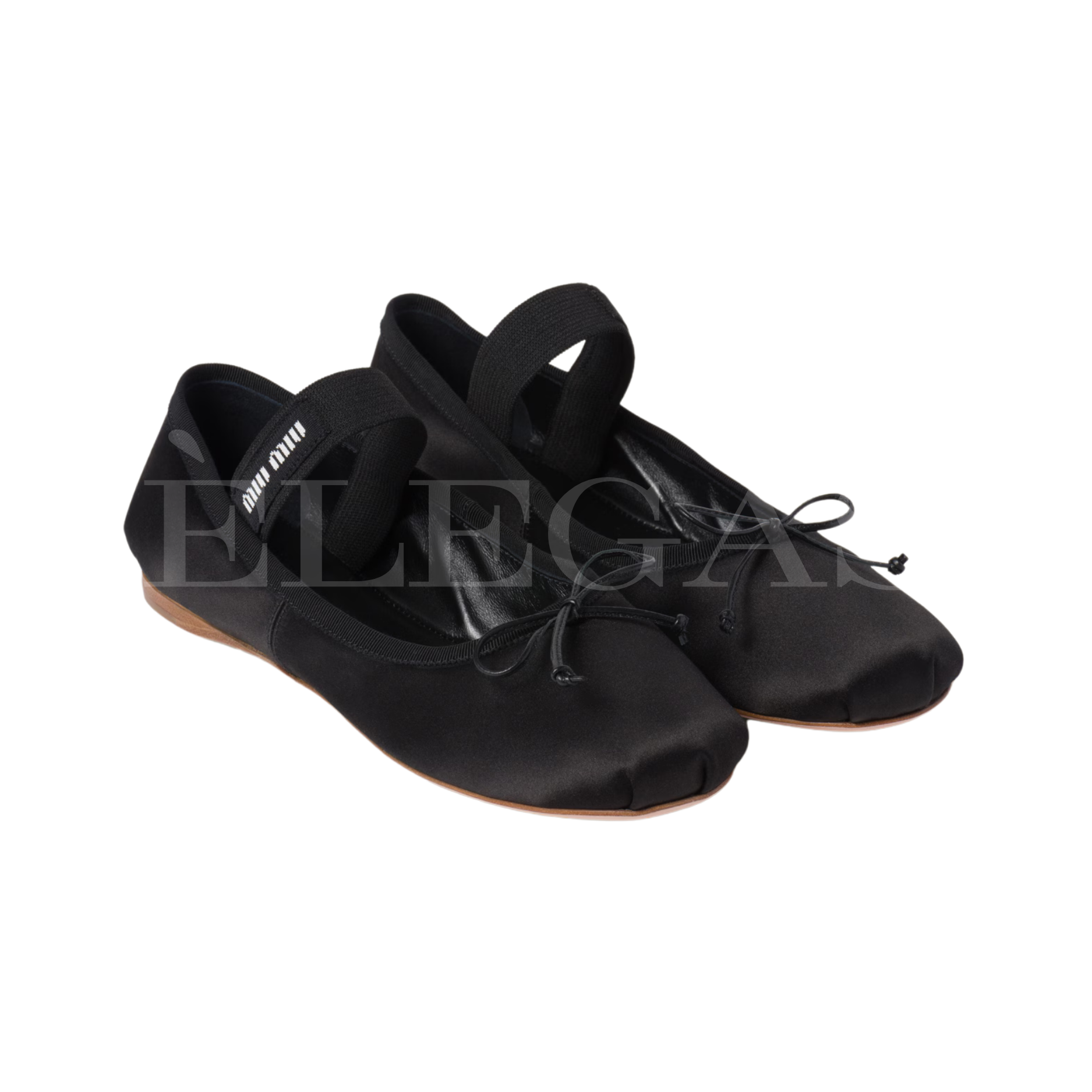 Miu Miu Satin Ballerinas