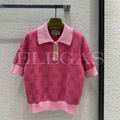 Gucci GG Knit Polo Top