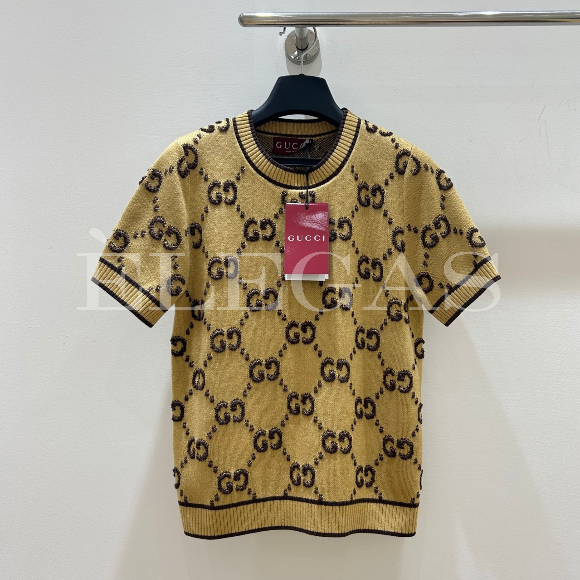 Gucci GG Pattern Knit Top