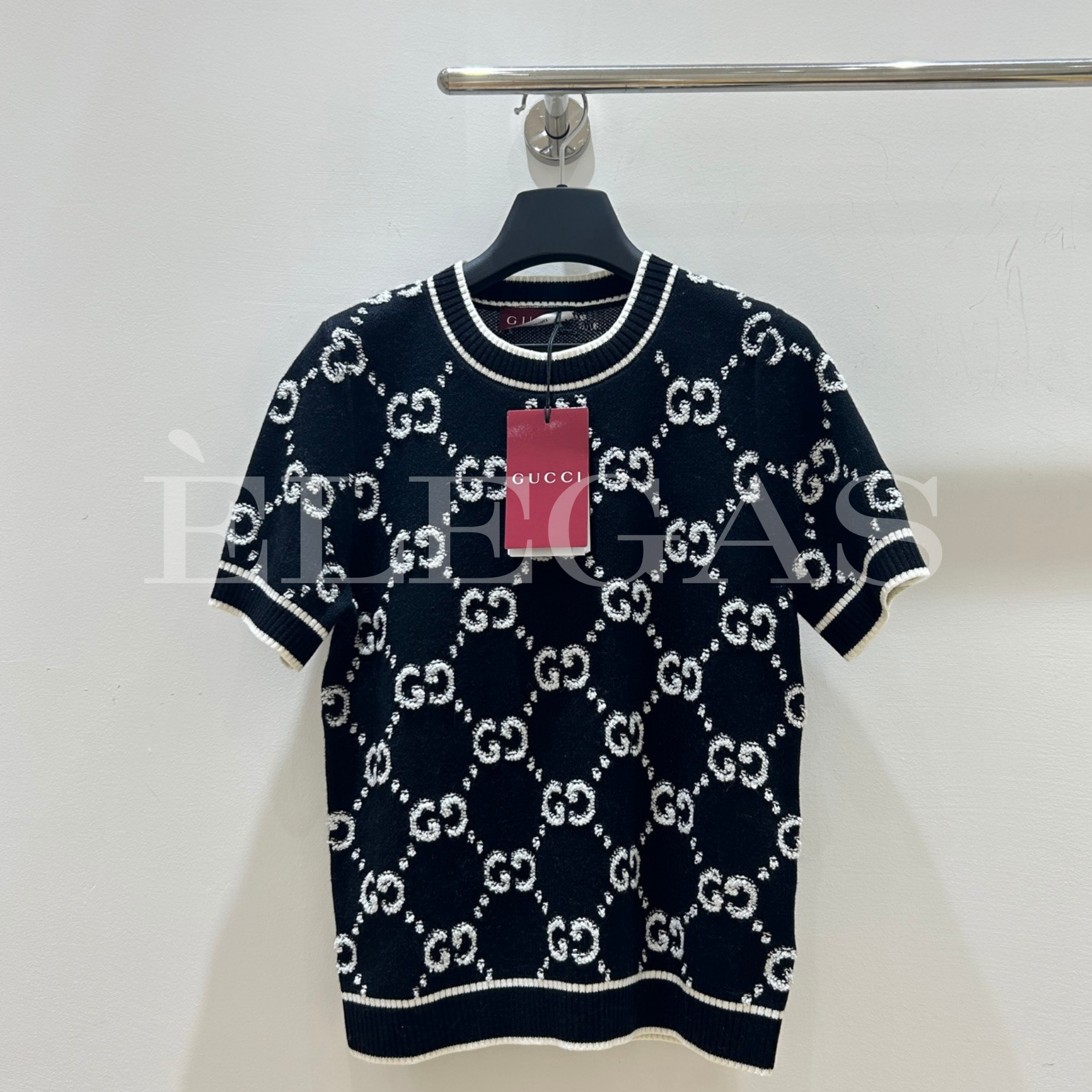 Gucci GG Monogram Knit Top