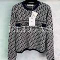 Christian Dior Oblique Logo Knit Sweater