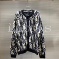 Christian Dior Oblique Pattern Knit Cardigan