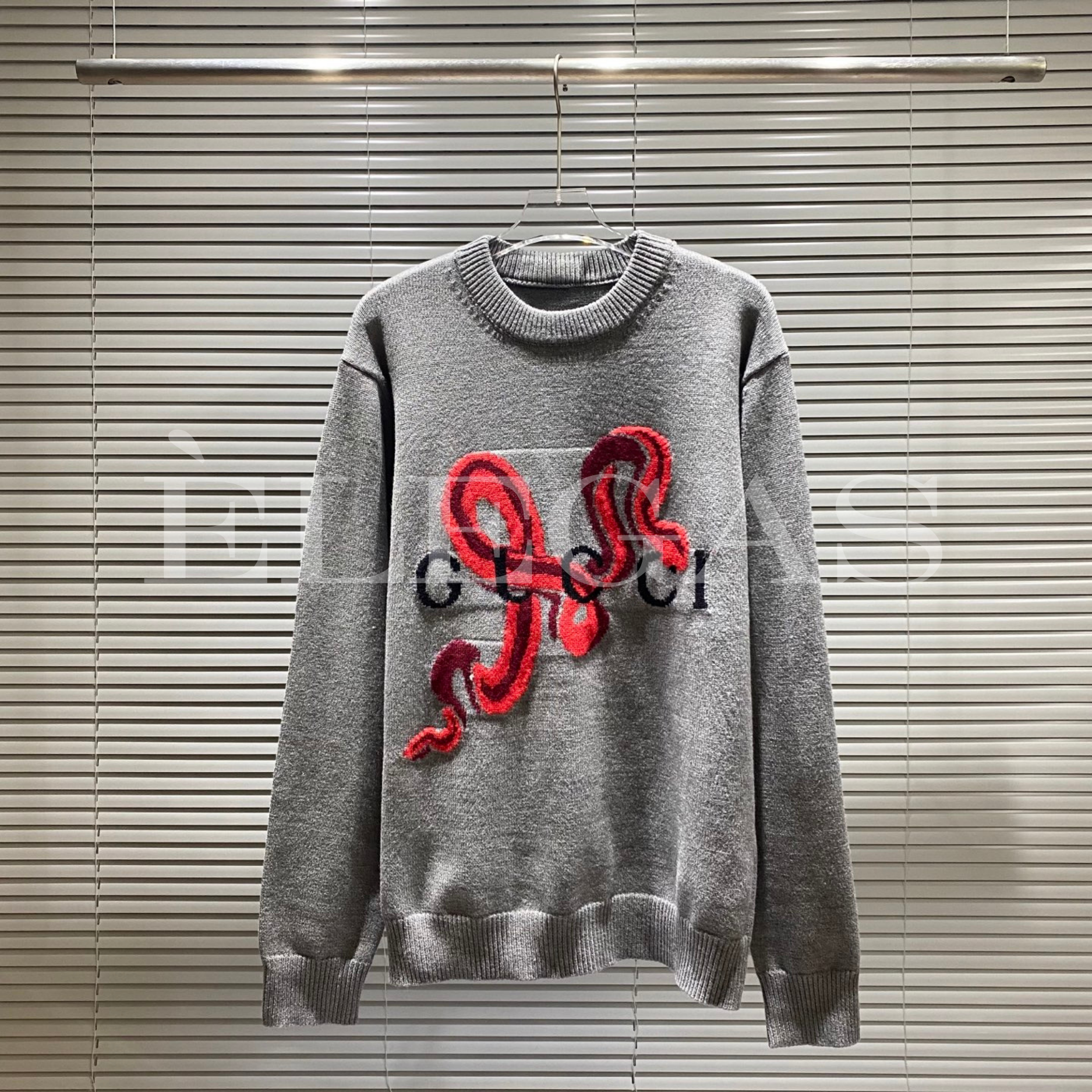 Gucci Snake Logo Knit Sweater