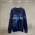 Gucci Snake Logo Knit Sweater