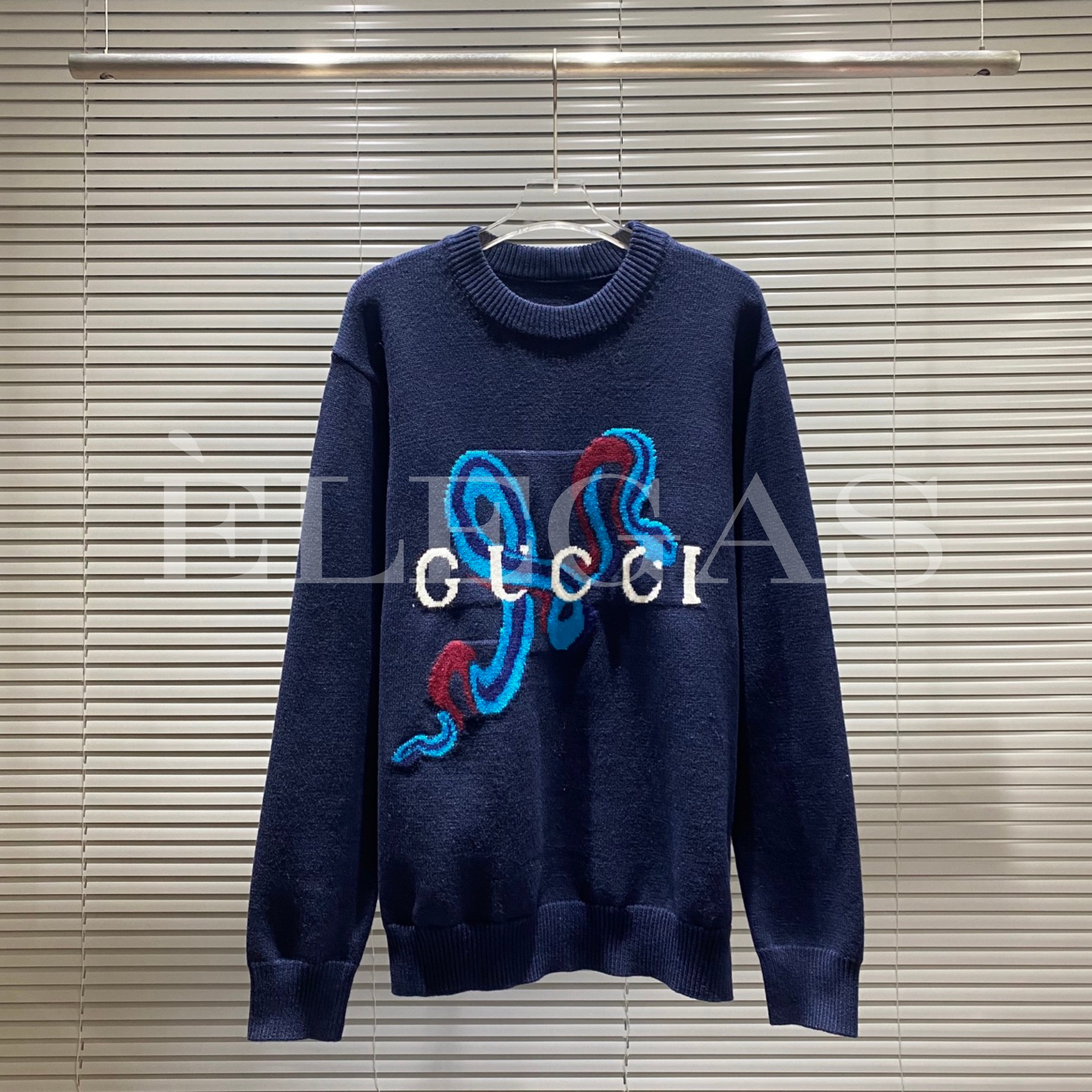 Gucci Snake Logo Knit Sweater