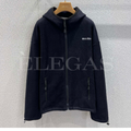Miu Miu Logo Zip Hoodie Jacket