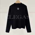 Louis Vuitton Logo Ribbed Knit Sweater