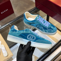 Gucci Interlocking G Velvet Sneakers