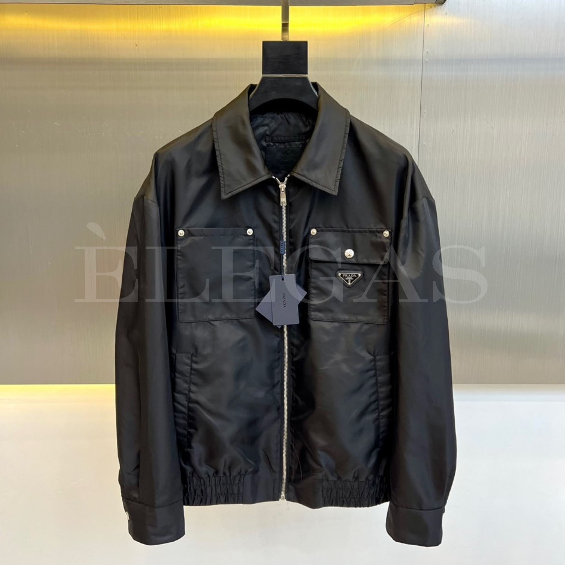 Prada Nylon Zip Jacket