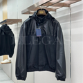 Louis Vuitton Monogram Panel Hooded Jacket