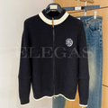Louis Vuitton Zip-Up Knit Cardigan