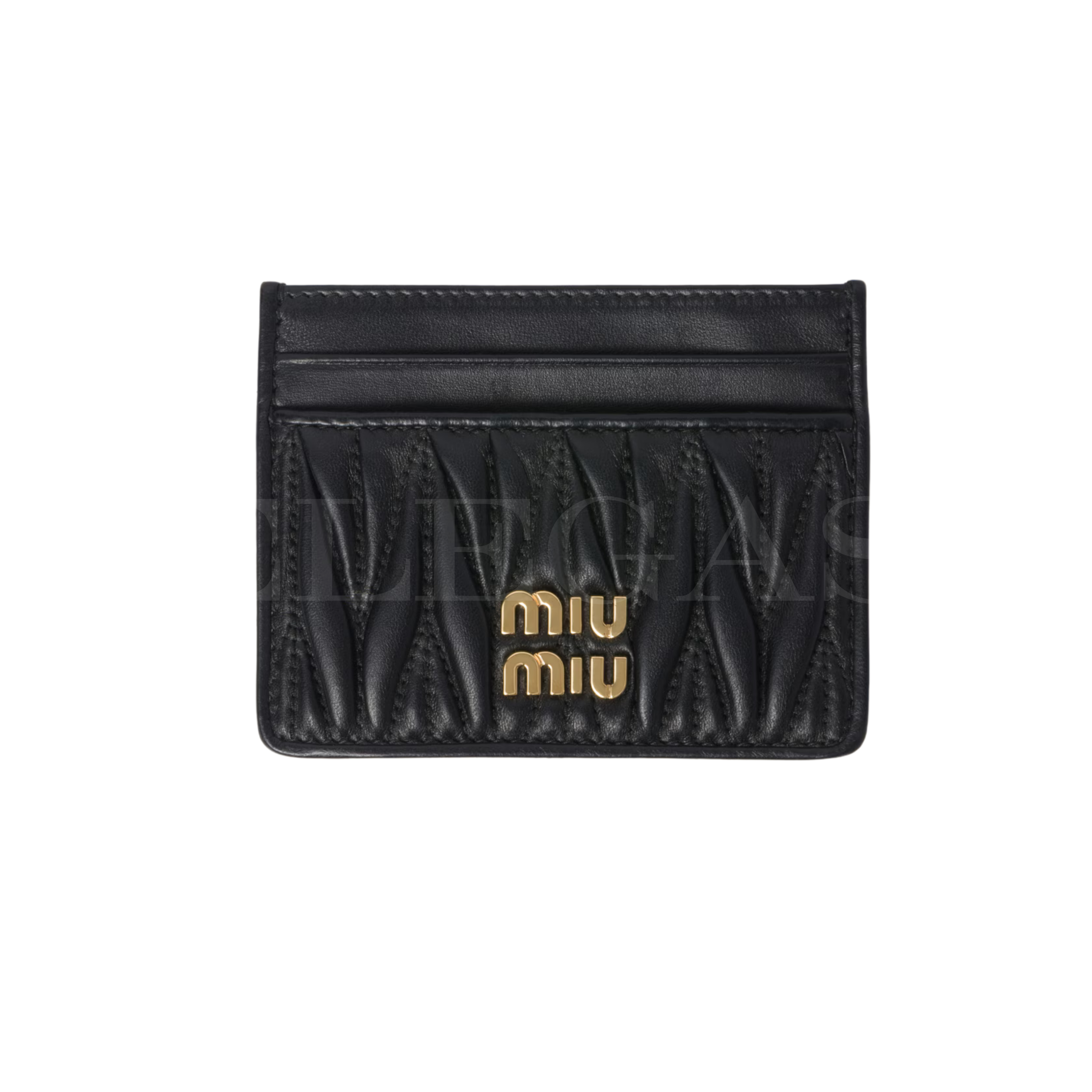 Miu Miu Matelassé Nappa Card Holder