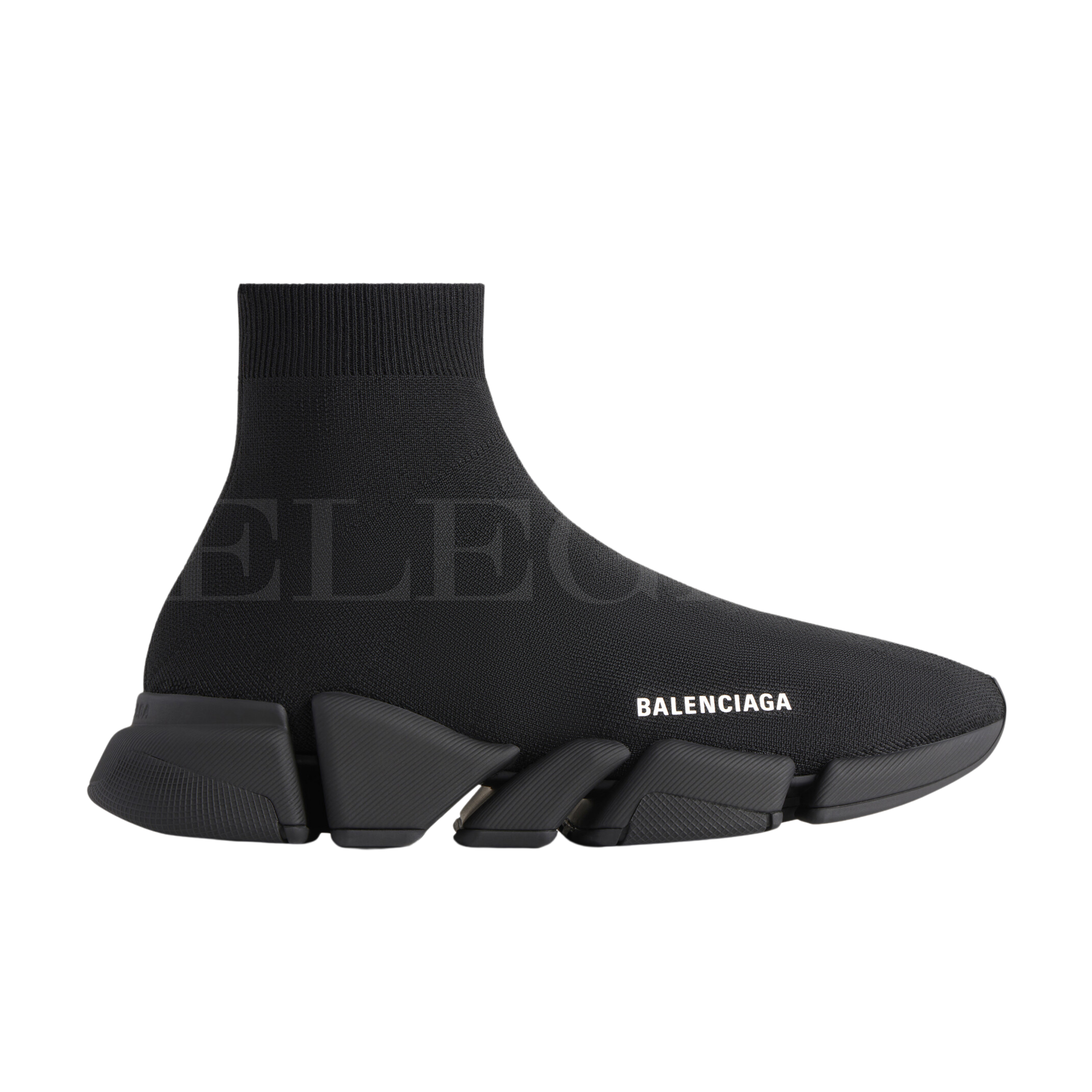 Speed 2.0 Recycled Knit Sneaker in Black