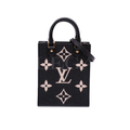 Louis Vuitton Bicolor Monogram Empreinte Petit Sac Plat Satchel