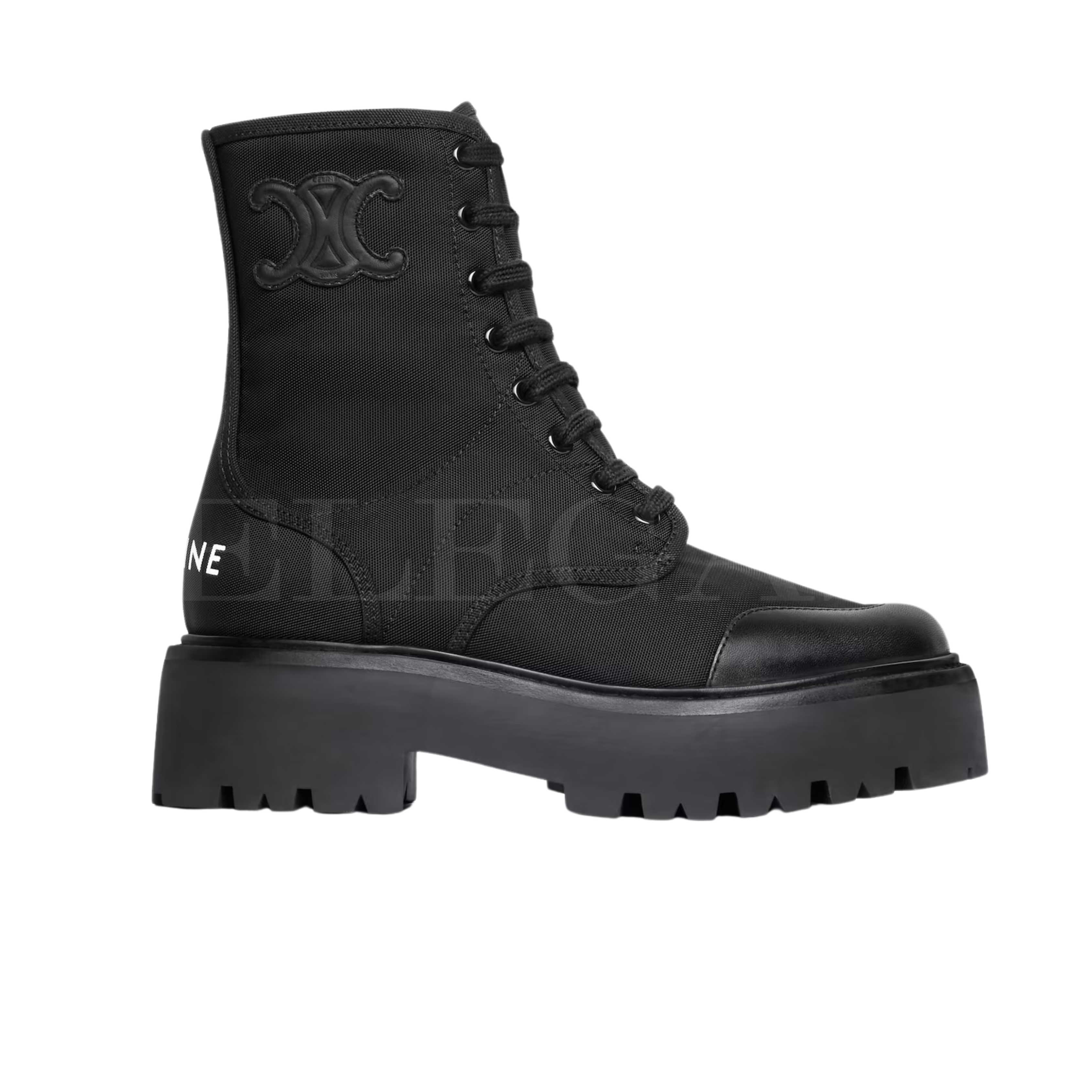 CELINE BULKY LACED UP BOOT
