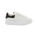 Alexander McQueen Oversized Sneaker in White/Jet Black